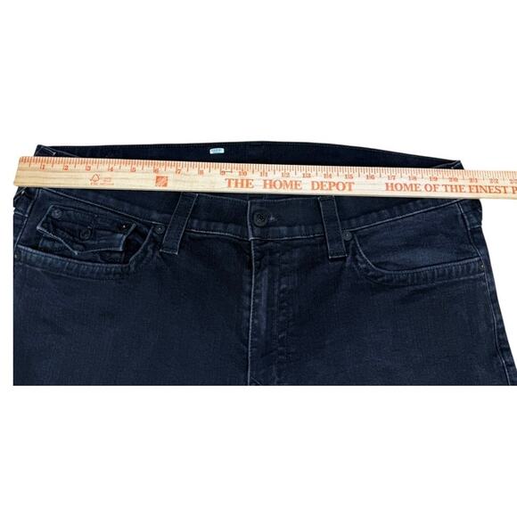 "True Religion" Ricky Relaxed Straight Black Mens Jeans SZ 40 Clubwear Designer - Picture 9 of 13
